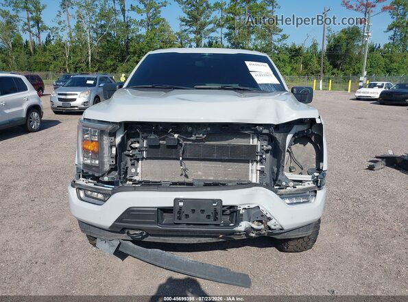 1FTFW1ED7PFC70974 2023 FORD F150 Gray Instrument cluster view
