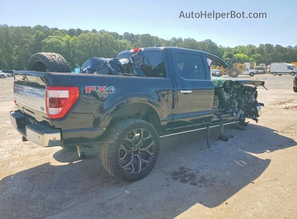 1FTFW1ED9MFC40967 2021 FORD F150 Blue Rear right