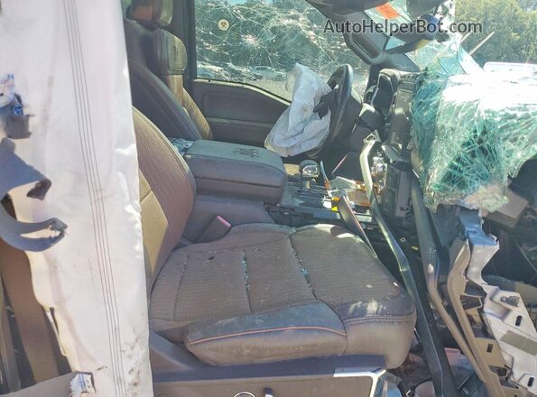 1FTFW1ED9MFC40967 2021 FORD F150 Blue Front interior view