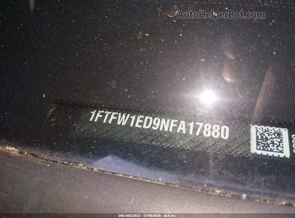 1FTFW1ED9NFA17880 2022 FORD F150 Blue Widok komory silnika
