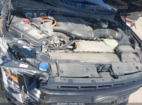1FTFW1ED9NFB07675 2022 FORD F150 Black Հետևի տեսք