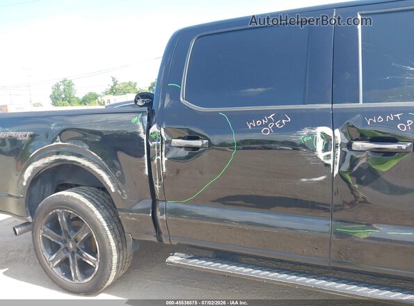 1FTFW1ED9NFB07675 2022 FORD F150 Black 