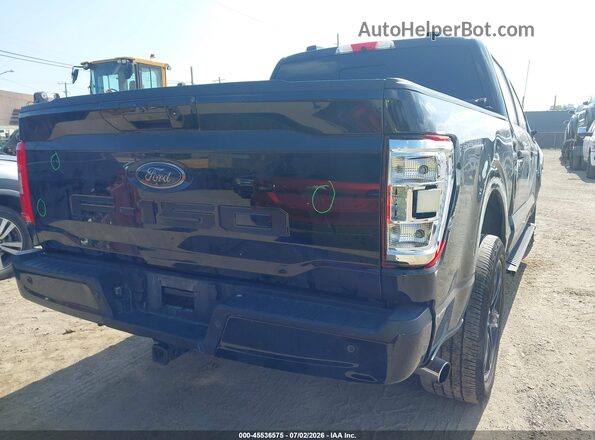 1FTFW1ED9NFB07675 2022 FORD F150 Black 