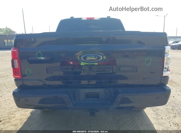 1FTFW1ED9NFB07675 2022 FORD F150 Black 