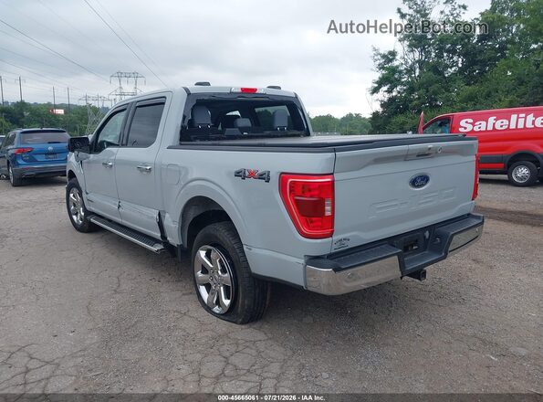 1FTFW1ED9PFB28061 2023 FORD F150 Серый Задняя левая четверть