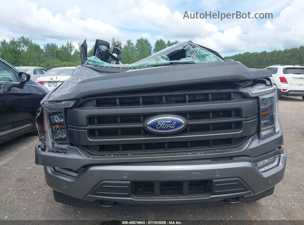 1FTFW1ED9PFC26569 2023 FORD F150 Gray Սարքավորումների վահանակի տեսք