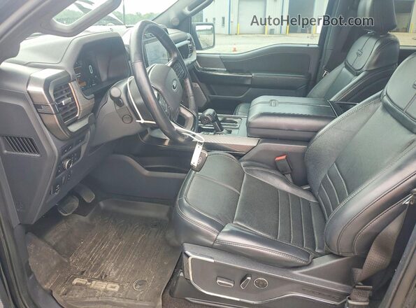 1FTFW1EDXNFB33055 2022 FORD F150 Blue Vista interior delantera