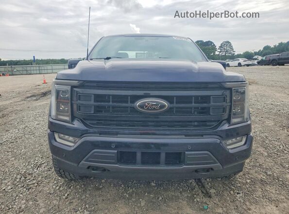 1FTFW1EDXNFB33055 2022 FORD F150 Blue Vista frontal