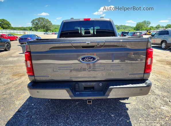 1FTFW1EDXPFA55797 2023 FORD F150 Silver Հետևի տեսք