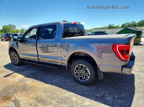 1FTFW1EDXPFA55797 2023 FORD F150 Silver Հետևի ձախ