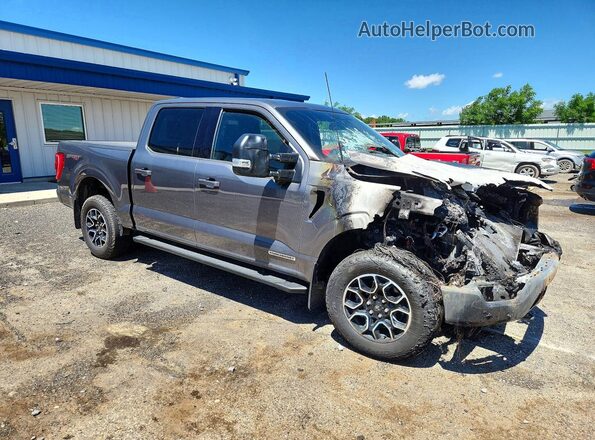 1FTFW1EDXPFA55797 2023 FORD F150 Silver Առջևի աջ