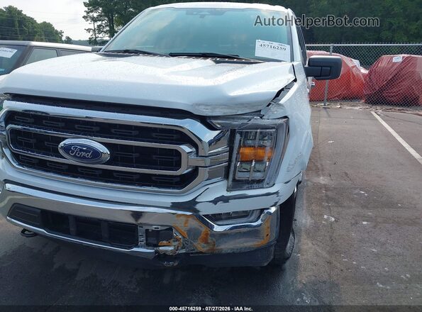 1FTFW1EDXPFC84030 2023 FORD F150 White Widok z przodu