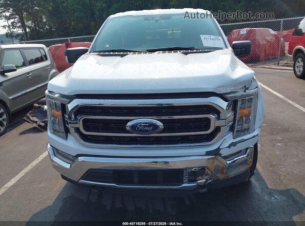 1FTFW1EDXPFC84030 2023 FORD F150 White Widok zestawu wskaźników