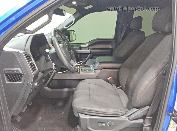1FTFW1EF1GFC70812 2016 FORD F150 Blue Սալոնի դիմացի տեսք