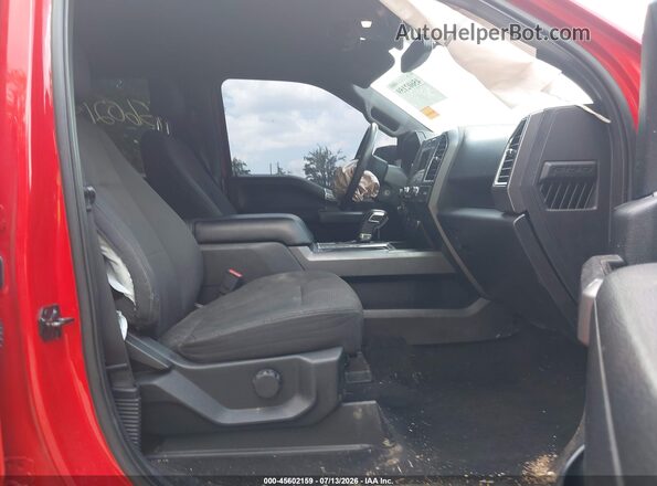 1FTFW1EF5GFD04539 2016 FORD F150 Red Vista interior delantera