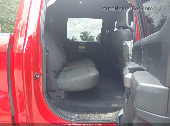1FTFW1EF5GFD04539 2016 FORD F150 Red Vista de la etiqueta del VIN
