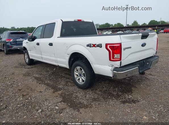 1FTFW1EF5GKF23668 2016 FORD F150 White უკანა მარცხენა