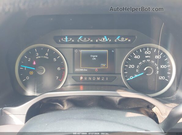 1FTFW1EF5GKF23668 2016 FORD F150 White უკანა სავარძლების ხედი