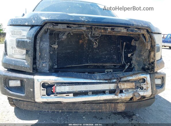 1FTFW1EF7GFB01894 2016 FORD F150 Black წინა ხედი