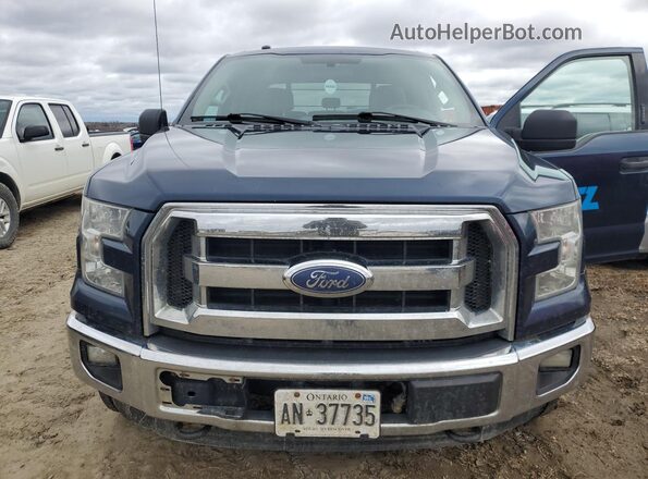 1FTFW1EF7GFB73520 2016 FORD F150 Синий Вид наклейки с VIN-кодом