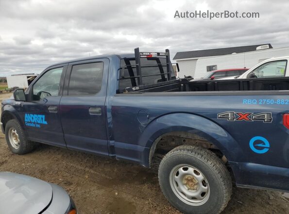 1FTFW1EF7GFB73520 2016 FORD F150 Синий 