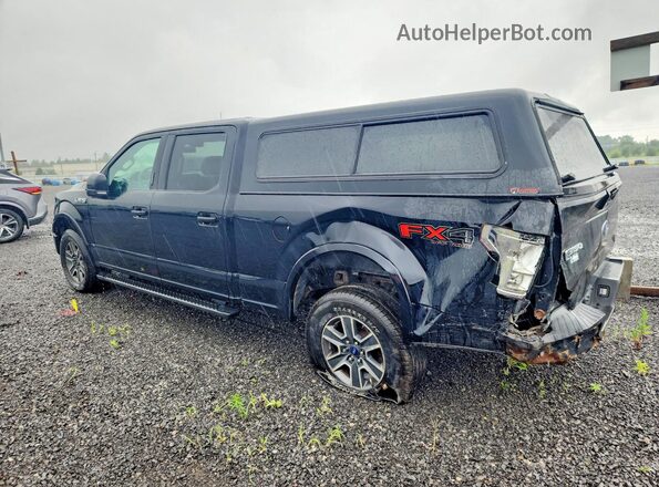1FTFW1EF7GFC41525 2016 FORD F150 Черный Задняя левая четверть