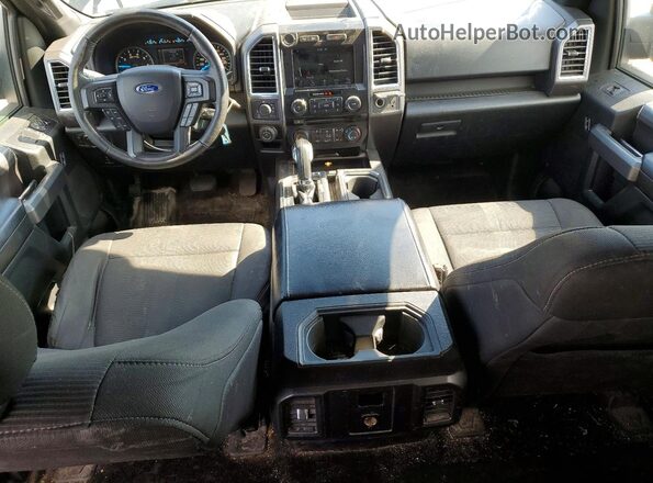 1FTFW1EF7GFC41525 2016 FORD F150 Черный Вид панели приборов