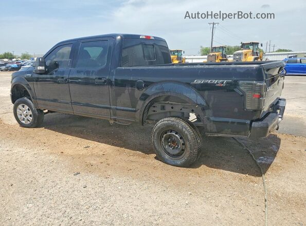 1FTFW1EF7GFC69762 2016 FORD F150 Black Rear left