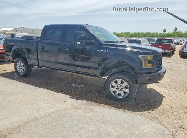 1FTFW1EF7GFC69762 2016 FORD F150 Black Front right