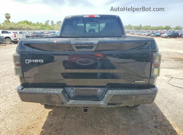 1FTFW1EF7GFC69762 2016 FORD F150 Black Rear view