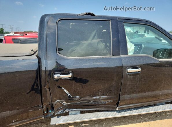 1FTFW1EF8GFC90782 2016 FORD F150 Black Vista de los asientos traseros