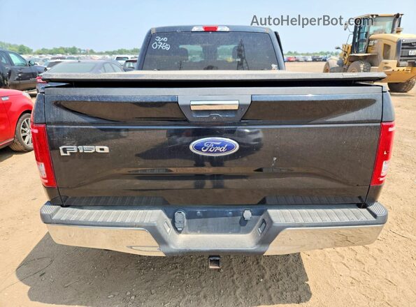 1FTFW1EF8GFC90782 2016 FORD F150 Black Vista trasera