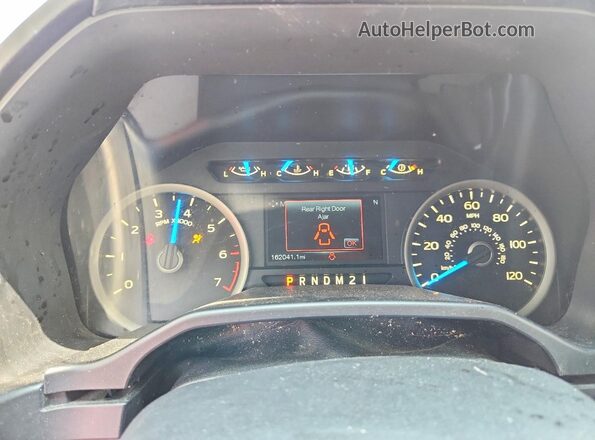 1FTFW1EF8GFC90782 2016 FORD F150 Black Vista del cuadro de instrumentos