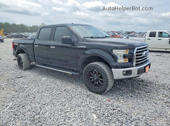 1FTFW1EF9GFA38703 2016 FORD F150 Black Front right