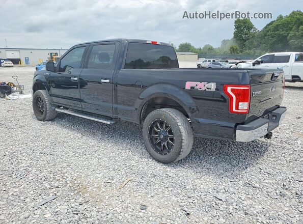 1FTFW1EF9GFA38703 2016 FORD F150 Black Rear left