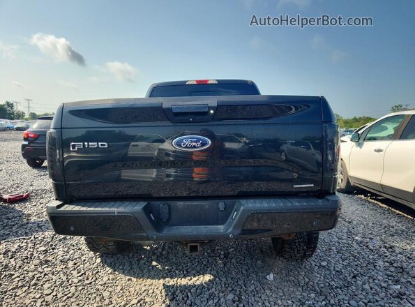 1FTFW1EFXGKE35618 2016 FORD F150 Black Widok z tyłu