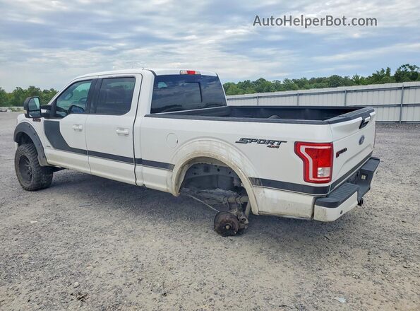 1FTFW1EG1GFC86338 2016 FORD F150 White Rear left