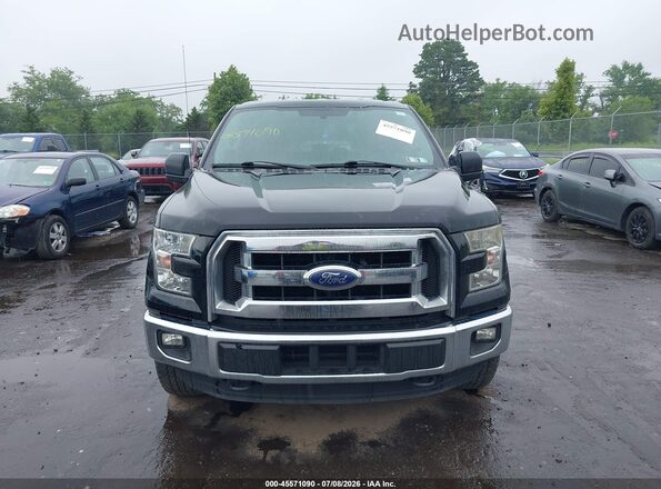 1FTFW1EG1GFD30595 2016 FORD F150 Black Սարքավորումների վահանակի տեսք