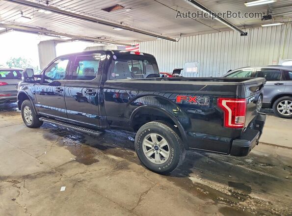 1FTFW1EG1HFC65796 2017 FORD F150 Black Rear left