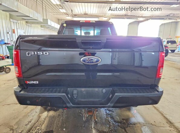1FTFW1EG1HFC65796 2017 FORD F150 Black Rear view
