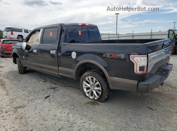 1FTFW1EG2GFB42426 2016 FORD F150 Black Հետևի ձախ