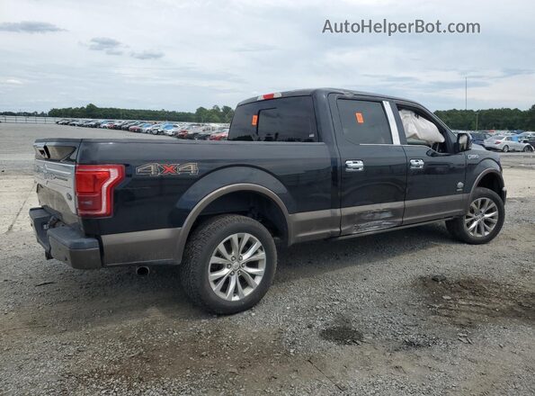 1FTFW1EG2GFB42426 2016 FORD F150 Black Հետևի աջ