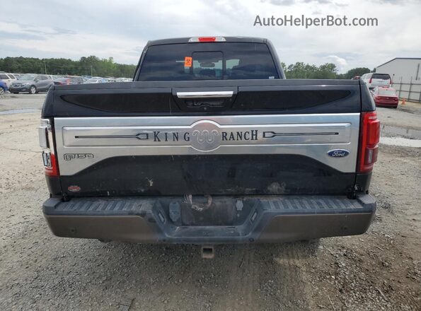 1FTFW1EG2GFB42426 2016 FORD F150 Black Հետևի տեսք