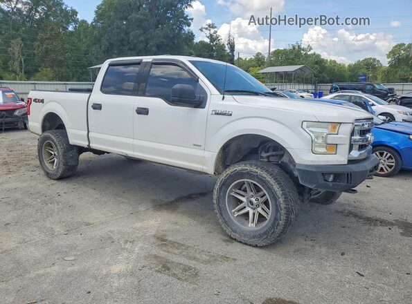 1FTFW1EG2GFB45617 2016 FORD F150 White Передня права чверть