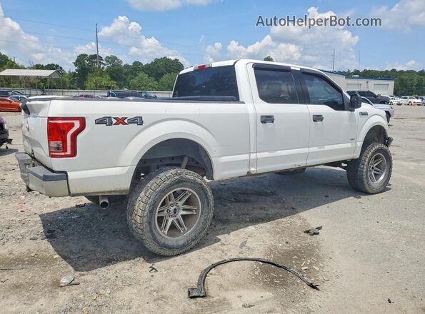 1FTFW1EG2GFB45617 2016 FORD F150 White Задня права чверть