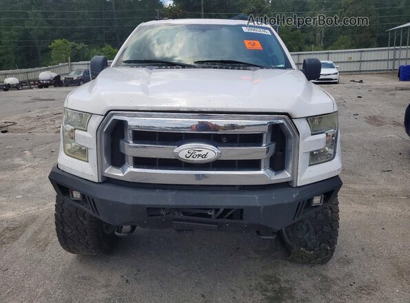 1FTFW1EG2GFB45617 2016 FORD F150 White Вид спереду
