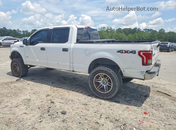 1FTFW1EG2GFB45617 2016 FORD F150 White Задня ліва чверть