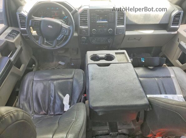 1FTFW1EG2GFB45617 2016 FORD F150 White Вид панелі приладів