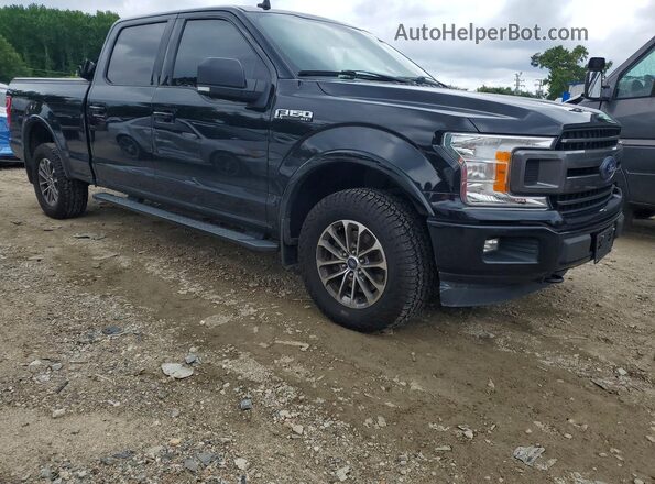 1FTFW1EG2JFD50412 2018 FORD F150 Black Delantero derecho