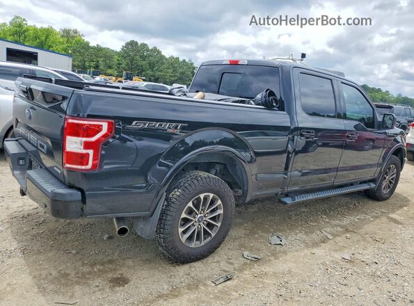 1FTFW1EG2JFD50412 2018 FORD F150 Black Trasero derecho